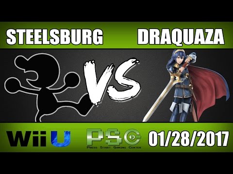 Steelsburg (Mr.Game and Watch) vs Draquaza (Lucina) - Wii U Losers Round 3 - Rising Legends Arcadian