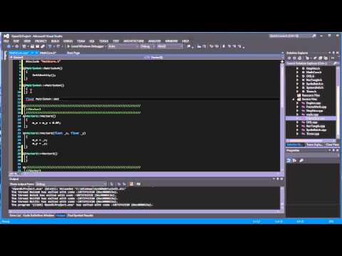 C++ OpenGL 4.0 Tutorial 8 - Simple Matrix Class