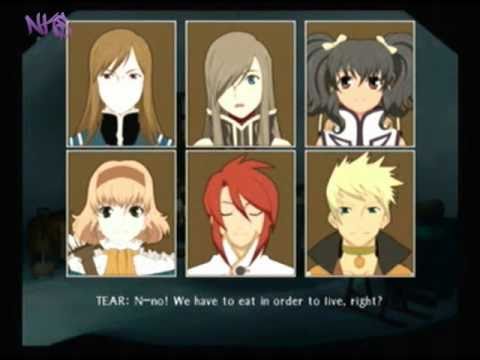 Tales of the Abyss Skit 475 - Tear's Domestic Training