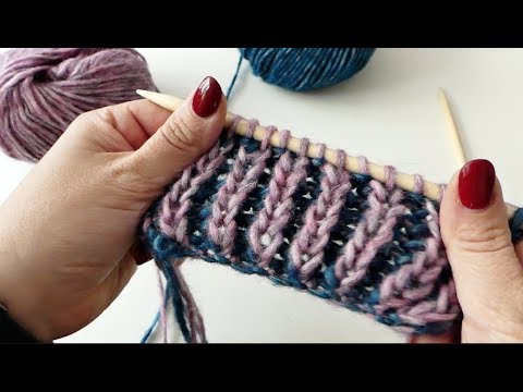 2-coloured full patent 2-coloured brioche on CraSy EaSy Art