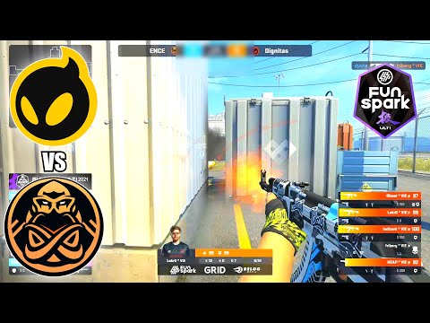 ENCE vs Dignitas - Funspark ULTI 2021 Europe Regional Series 2 | CSGO HIGHLIGHTS