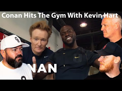 Conan Hits The Gym With Kevin Hart REACTION!! | OFFICE BLOKES REACT!!