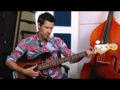 VLOG #20 - Bass Tuning #1 (Neck Curve & String Action) - German Bass Lesson Tutorial