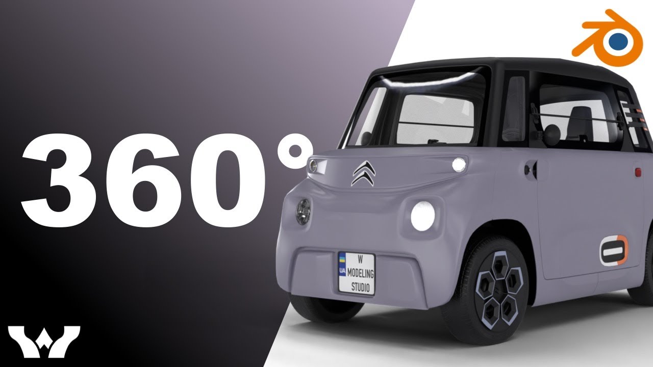 Pack mini-car HQ interior 3D Model