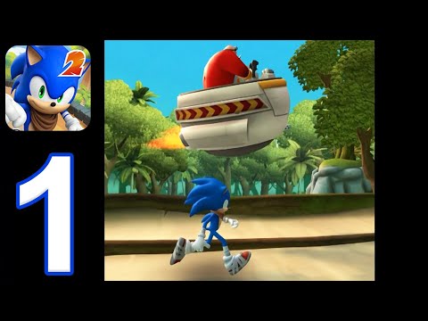 Sonic Dash 2: Sonic Boom - Gameplay Walkthrough Part 1 - Level 1-2 (iOS, Android)