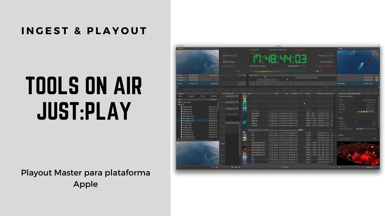 Tools on Air - Just:Play - Playout