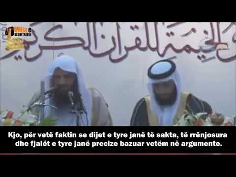 Vdes dijetari dhe mbet zëri i tij - Shejh Abdurrazak El Bedr