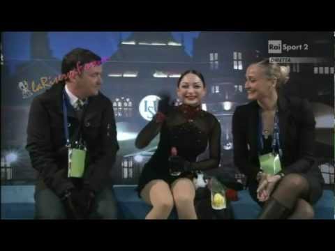 Europei Sheffield LADIES SP -21/28- Elene GEDEVANISHVILI - 27/01/2012