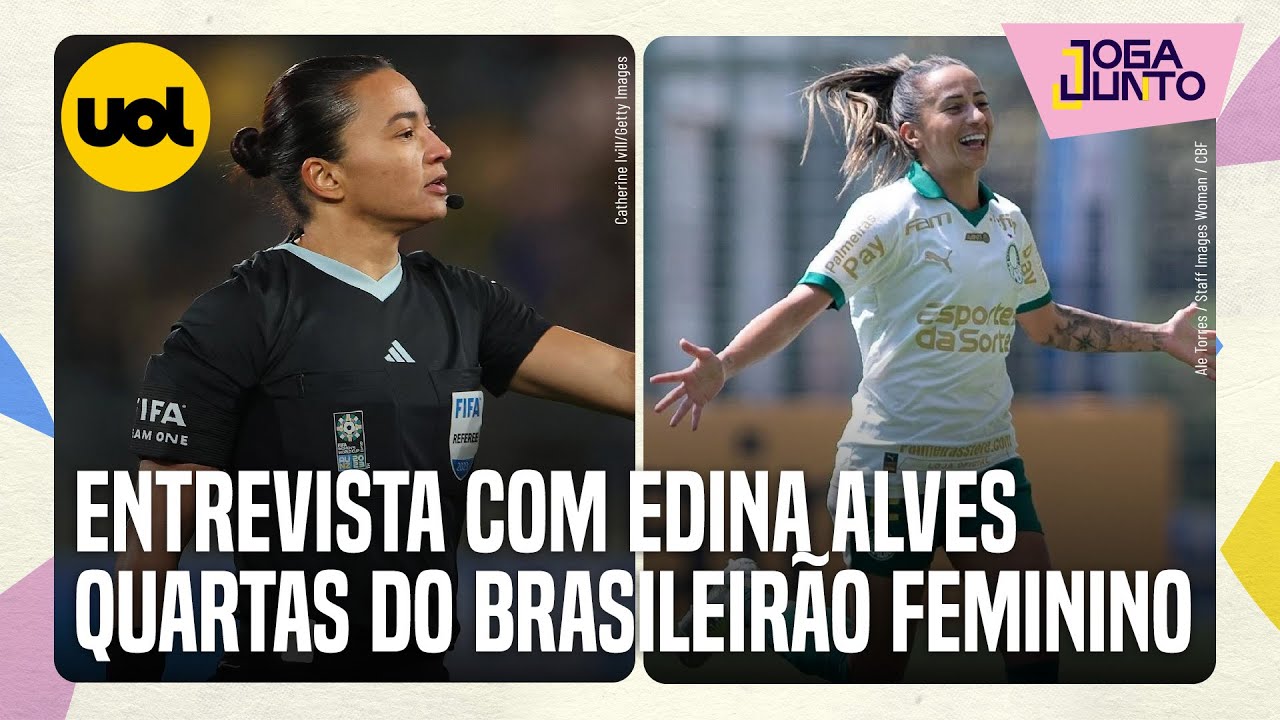 🔴 BRASILEIRÃO FEMININO + CASO ABEL FERREIRA + ENTREVISTA AO VIVO COM A ÁRBITRA EDINA ALVES