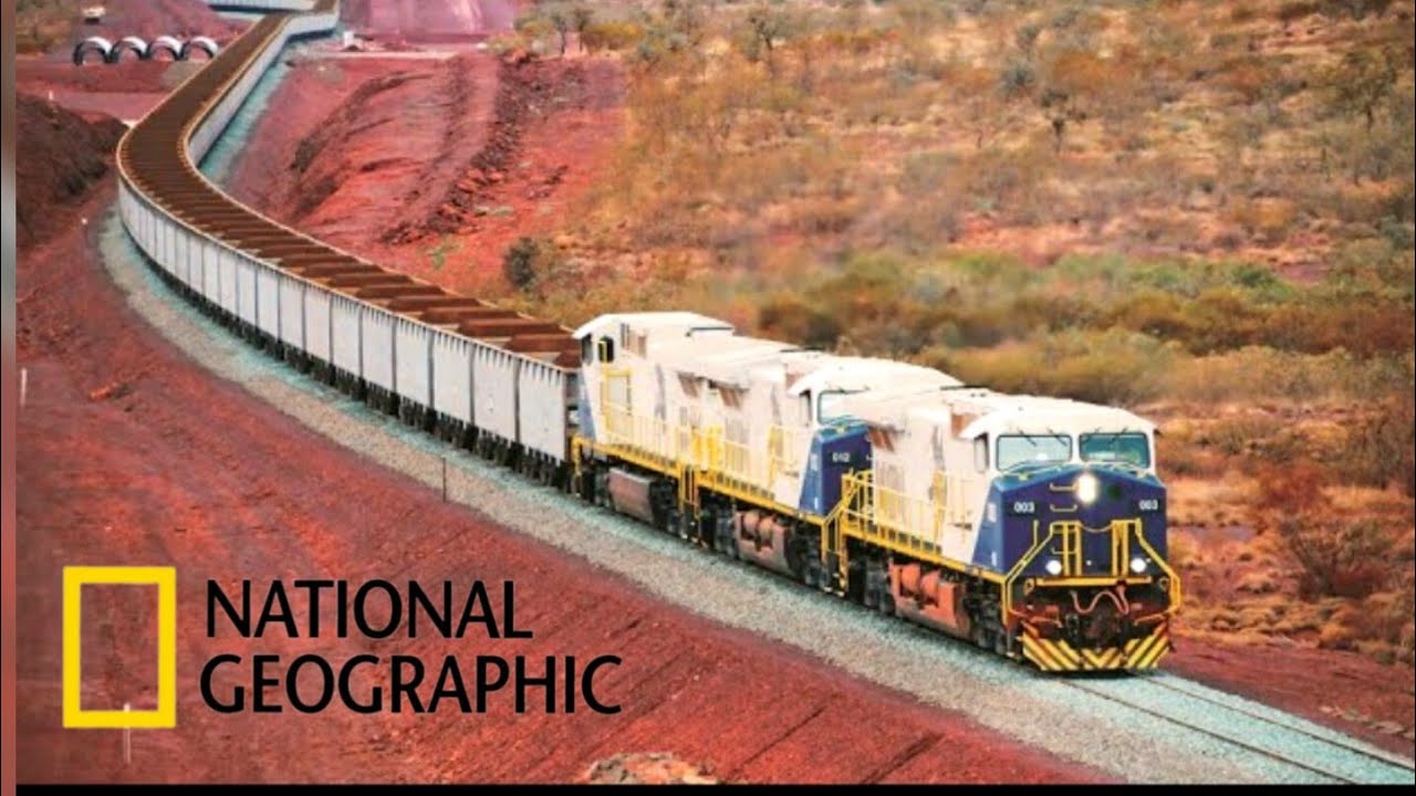 MEGA TRENI , INGEGNERIA IMPOSSIBILE FERROVIA AUSTRALIA