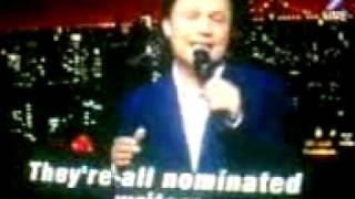 EMMYS 09:billy crystal sings the david latterman nominated writers