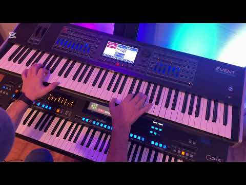 Ketron Event vs Yamaha Genos 2 Acoustic Real Style
