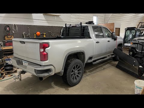 How to install Back Rack on 2021 Chevy 2500 HD Duramax