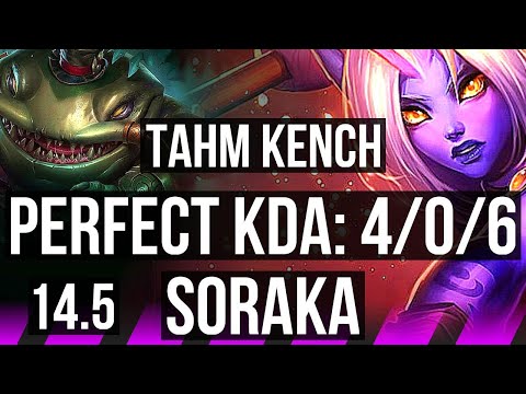 TAHM & Trist vs SORAKA & Cait (SUP) | 4/0/6, 600+ games | TR Master | 14.5