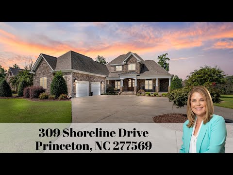 Back on the Market! Luxury Waterfront Home for $999,999 in Princeton NC | 309 Shoreline Drive
