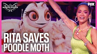 Rita Saves Poodle Moth From Elimination | Season 11 | The Masked Singer