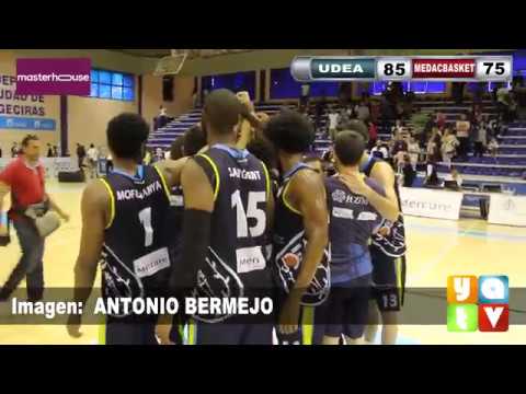 El UDEA Algeciras saca la casta para vencer a un difícil Medacbasket de Málaga