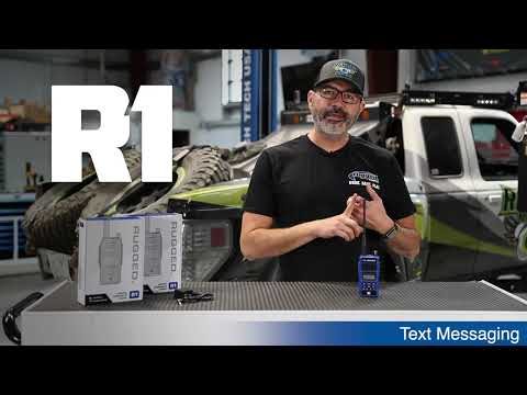 Text Messaging - Rugged Radios R1 Handheld Features