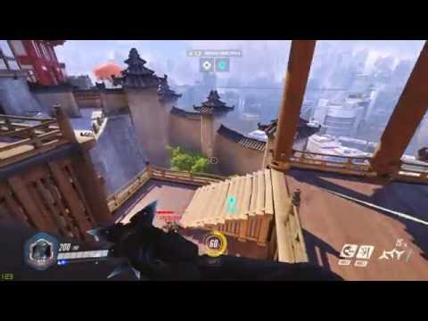 Bajheera - Intense Genji 26 Elim Hanamura Holdout - Overwatch [PC] Gameplay