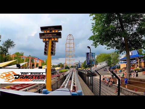 [4K] Top Thrill Dragster POV at Cedar Point