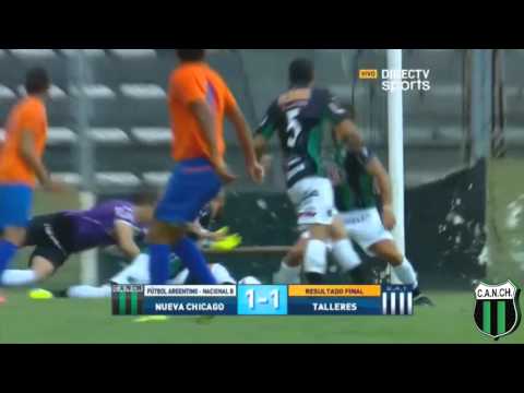 Nueva Chicago 1 - Talleres 1: "Los Goles"