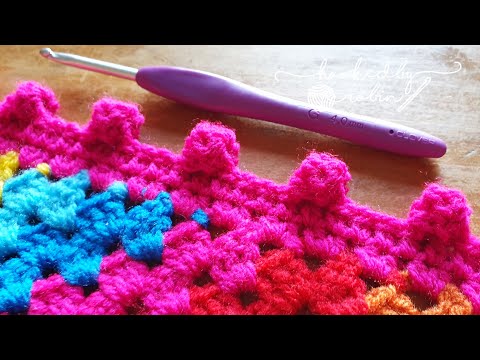 Quick & Easy Crochet Border for ANY Project! 🧶