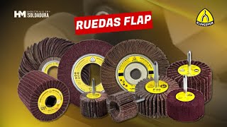¿Sabes cómo identificar la rueda flap ideal para tus trabajos de desbaste y acab