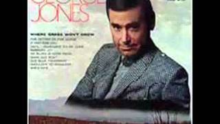 George Jones - Where Grass Won&#39;t Grow (with lyrics)