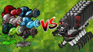 PvZ 1 Fusion 2.3 ! - 100 Random Plants Vs Ultimate Black Olive General - Who will win?