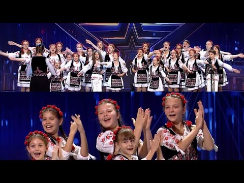 Corul Meloritm cântă, dansează și aduce veselia folclorului românesc pe scena Românii au talent