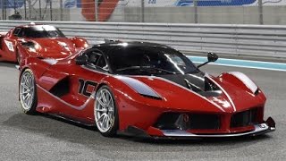 1021bhp Ferrari FXX K on track in Abu Dhabi