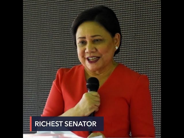 Cynthia Villar still richest senator in 2019