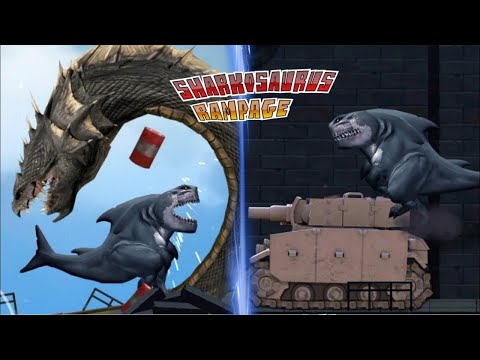 Hungry Shark - Sharkosaurus Rampage Level 5
