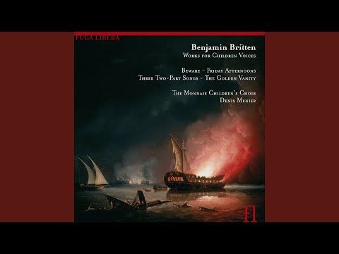 Friday Afternoons, Twelve songs for unison voices and piano, Op. 7: III. Cuckoo!