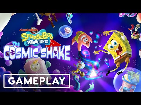 Spongebob Squarepants: The Cosmic Shake - 13 Minutes of Gameplay | gamescom 2022