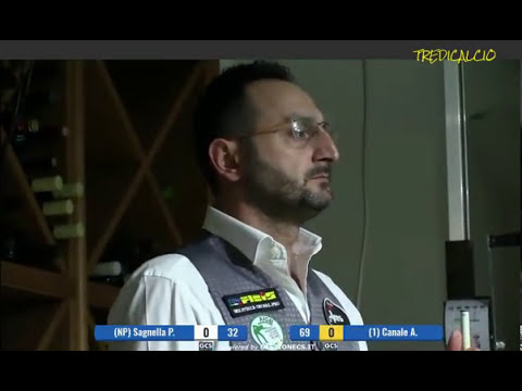 SAGNELLA vs CANALE - TROFEO  BILIARDO CAROLI HOTELS - GALLIPOLI 2016