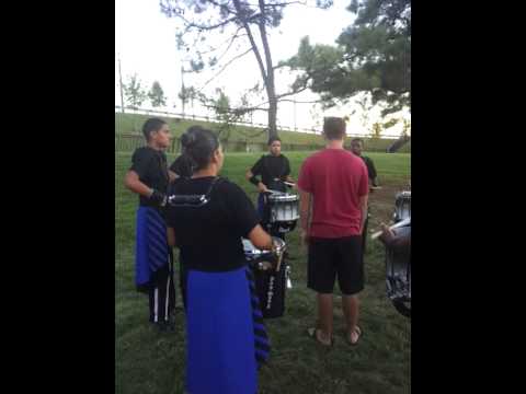 Atlanta DCI blue devils snare line