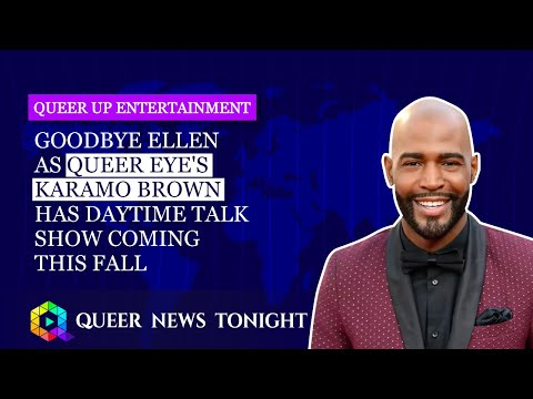 Goodbye Ellen As Queer Eye's Karamo Brown Has Daytime Talk Show Coming This Fall