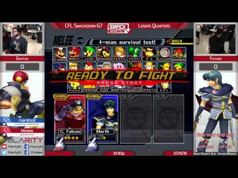 CFLS67 - Gahtzu (CFal) vs Father (Marth)