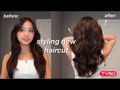 HOW TO CURLS quick and easy ft. tymo || styling wolfcut