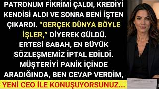 Patron Gülerek Kovdu — 20 Milyon Dolarlık Sözleşmeyi Ben Yazmıştım Ama Adım Yokt