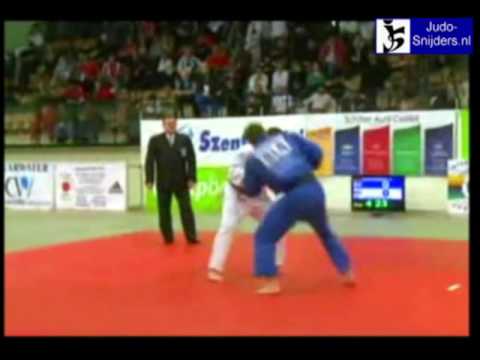 Judo 2009 Budapest: Kazusionak (BLR) - Gogotchuri (GEO) [-90kg].