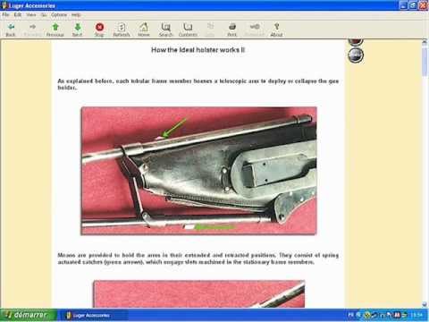 Luger pistol accessories Video