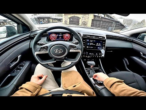 2023 Hyundai Tucson STYLE [ 1.6 T-GDi 48v. Mild-Hybrid 4WD ] POV Test Drive | Fuel consumption