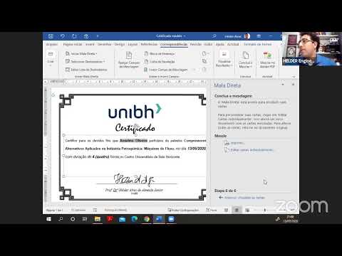Como gerar uma Mala Direta? .......Correspondência Word