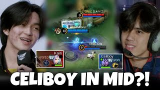 WHAT?! CELIBOY IN MID LANE?! KAIRI LING AND ONLY ASSASSIN!! CRAZY GAME!! 🤯