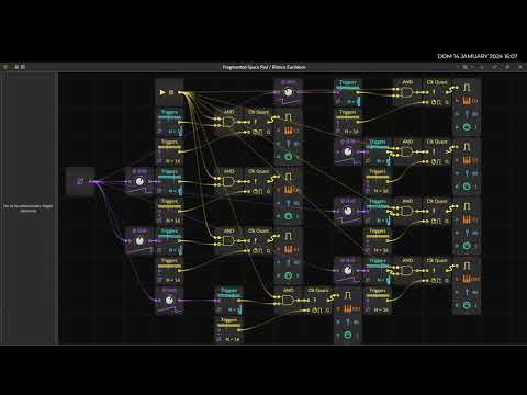 Euclidean Rhythms patch in Bitwig