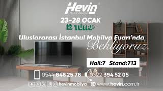 Hevin Mobilya İstanbul Mobilya Fuarı'nda
