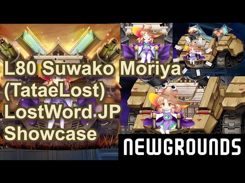 Touhou LostWord JP - L80 Suwako Moriya (TataeLost) Showcase