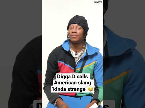 Digga D calls American slang ‘kinda strange’ 🤣
